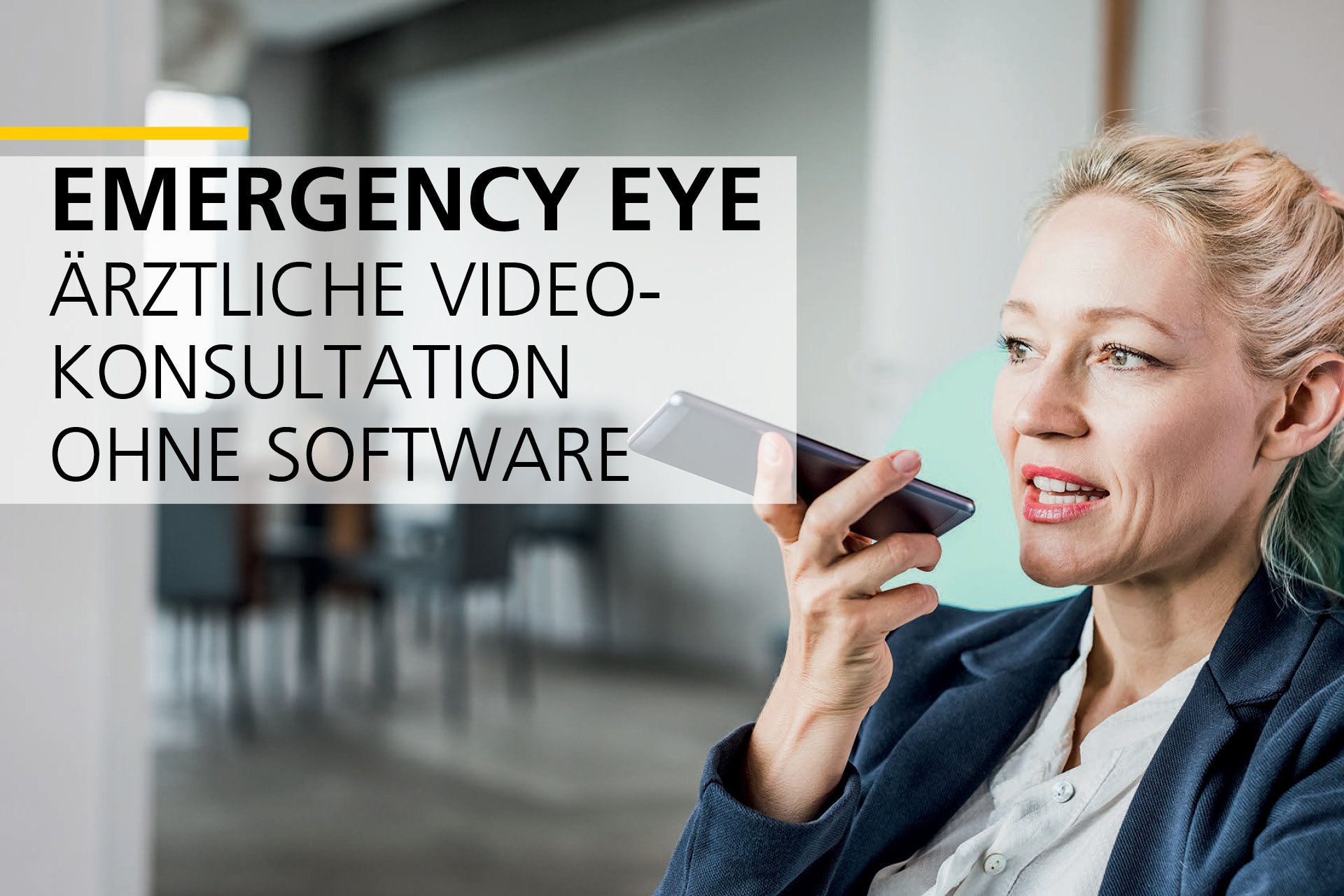 Die Schweizer Post – Emergency Eye – Ärztliche Video-Konsultation ohne Software