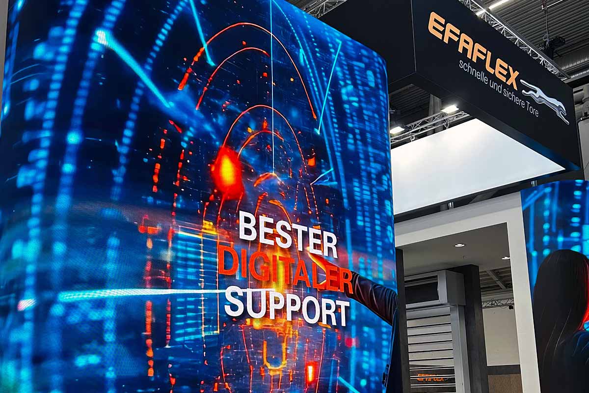 Efaflex auf der Bau 2025 iin München - Digitaler Support