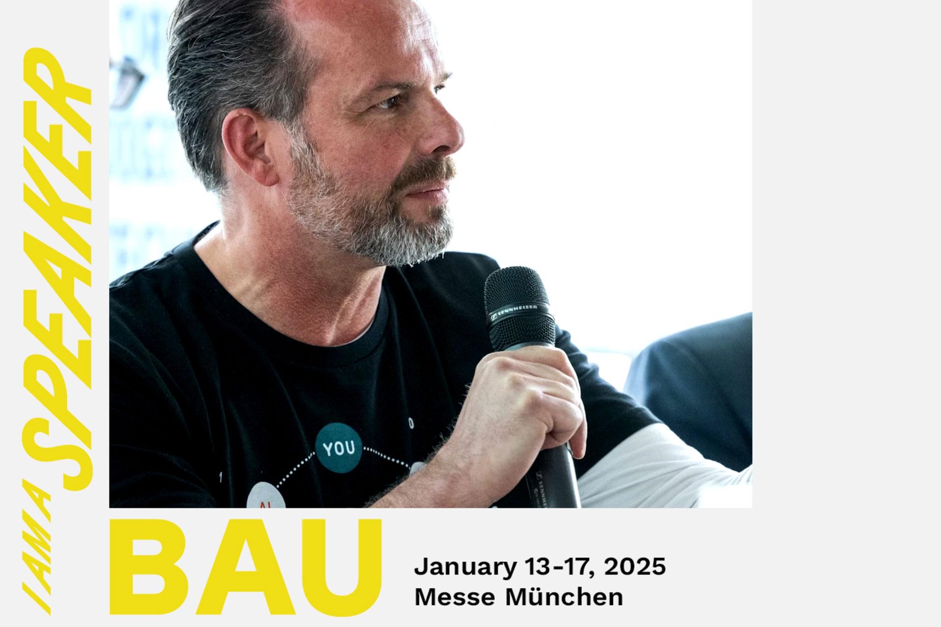 BAU 2025 - Speaker Günter Huhle