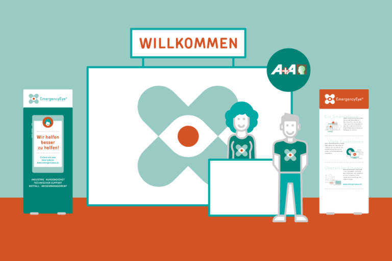 EmergencyEye auf der A+A in Düsseldorf