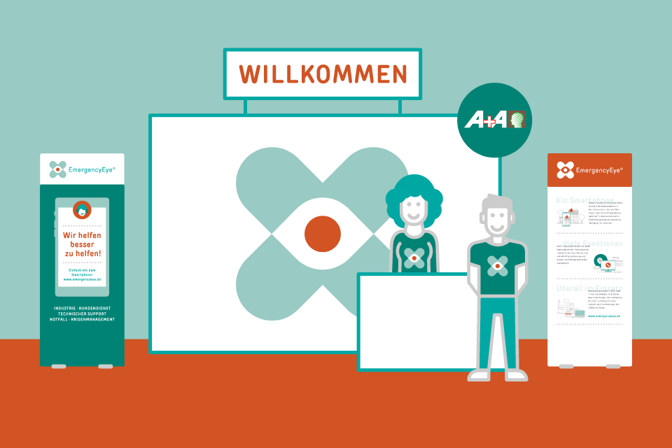 EmergencyEye auf der A+A in Düsseldorf
