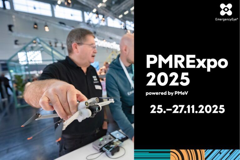EmergencyEye auf der PMRExpo 2025 – Video im Notruf und digitale Lageführung für Leitstellen und Krisenstäbe