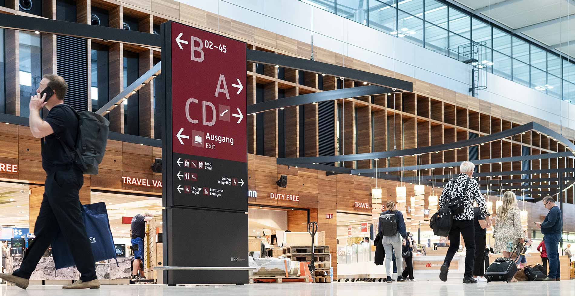 Foto Terminal Flughafen Berlin Brandenburg