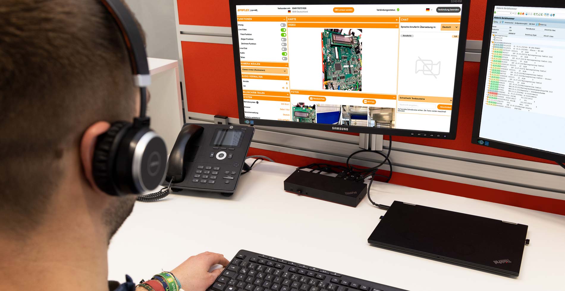 Foto EFA-SmartAssist, Dispatcher im Einsatz