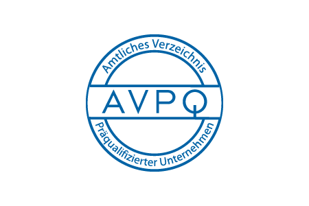 AVPQ – Präqualifiziertes Unternehmen