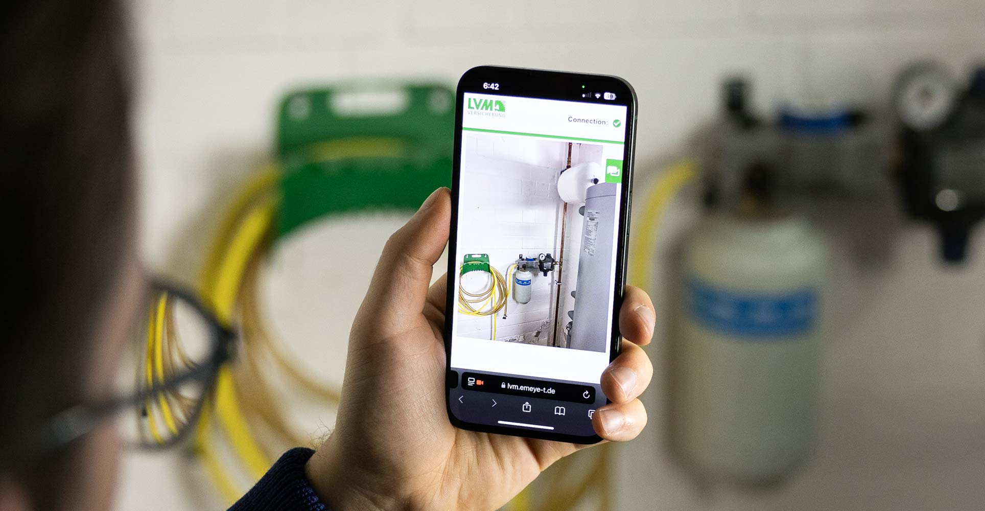 Caller Ansicht EmergencyEye LVM