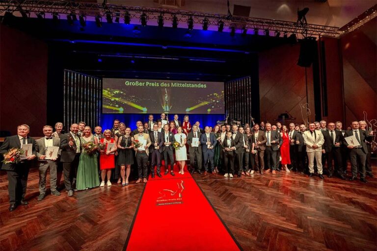 Mittelstandspreis Gruppenbild Preisverleihung